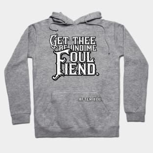 Good Omens: The Thee Behind Me Foul Fiend Hoodie